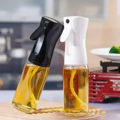 Sprayflaska för Olja i Glas 200ml Vit
