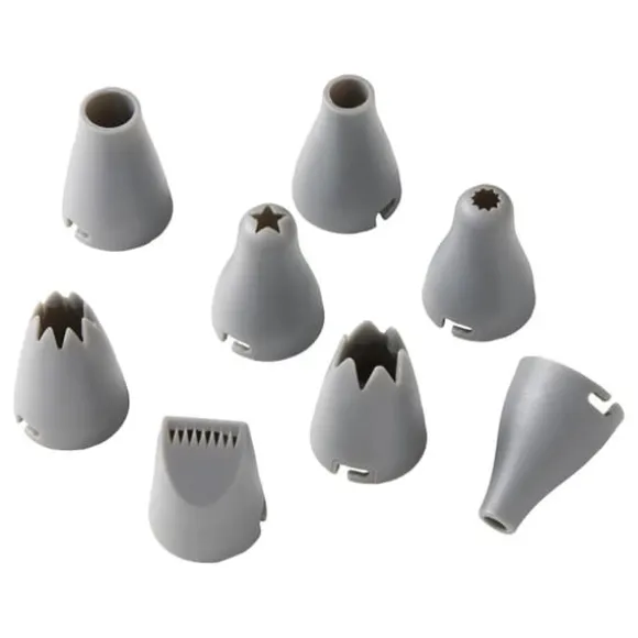 Spritsset Silikon 9 delar Cookie