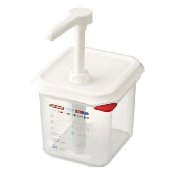 Såsdispenser - Araven - GN 1-6 - transparent - 2.6L