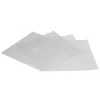 4 st. brännarskydd för gasspis, non-stick oljeskyddsmatta, köksredskap (silver)