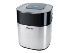 Steba IC 30, Traditionell glassmaskin, 1,5 l, 1 hoar, LCD, Rostfritt stål, Svart, Rostfritt stål