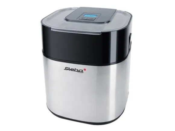 Steba IC 30, Traditionell glassmaskin, 1,5 l, 1 hoar, LCD, Rostfritt stål, Svart, Rostfritt stål