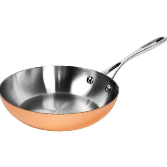 Stekpanna - Vogue - 240 mm - Koppar - Induktion - Trippeltjocklek
