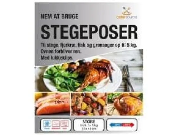 Stekpåse Catersource Large 35x43 cm 5 pak,10 bk x 12 brv x 5 st/krt