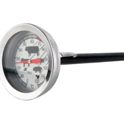Stektermometer | Analog Köttermometer Rostfritt Stål
