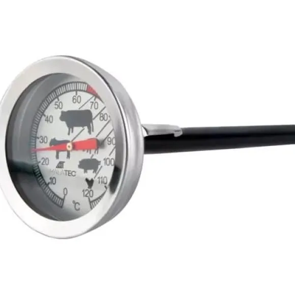 Stektermometer | Analog Köttermometer Rostfritt Stål