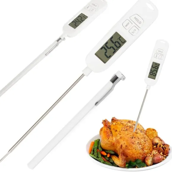 Stektermometer | Matlagningstermometer med LCD Display