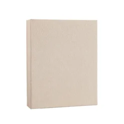 2 st fotoalbum (beige färg) – rymmer upp till 200 15 cm foton, juteöverdraget fotoalbum, minnesbok, stor