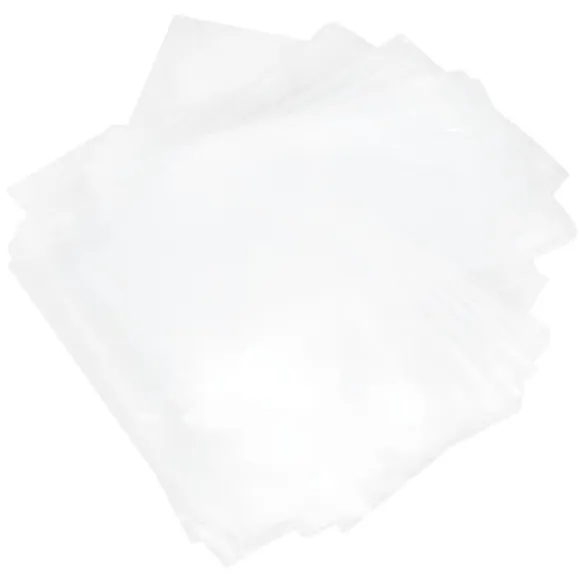 100 st. glasspåsar genomskinliga rektangulära godis- och chokladpåsar för hemmabröllop utomhus 10x16 cm