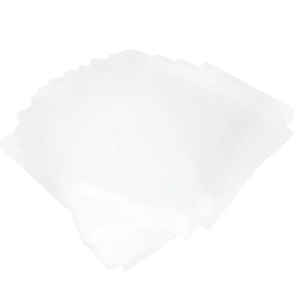 100 st. glasspåsar genomskinliga rektangulära godis- och chokladpåsar för hemmabröllop utomhus 10x16 cm