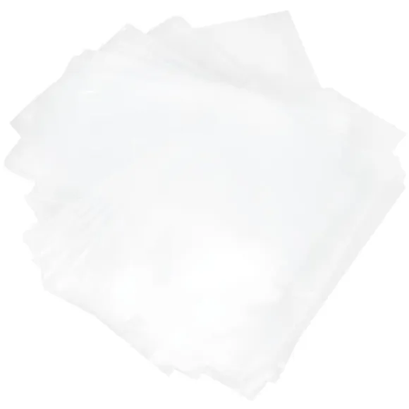 100 st. glasspåsar genomskinliga rektangulära godis- och chokladpåsar för hemmabröllop utomhus 10x16 cm