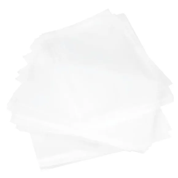 100 st. glasspåsar genomskinliga rektangulära godis- och chokladpåsar för hemmabröllop utomhus 10x16 cm
