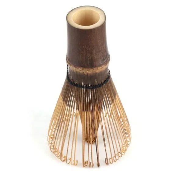 80-stifts naturlig bambu chasen matcha visp grönt tepulverborste verktyg