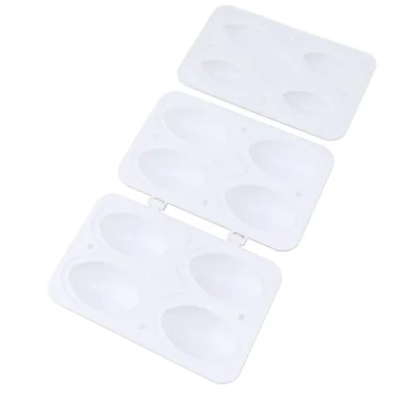 2 st köttbulleform manuell köttfärslimpaform processor tillverkare DIY press fyllning matlagningsverktyg 4 rutnät