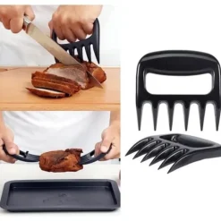 2 ST Köttgaffelklor, BBQ-klor för BBQ Grill, Smoker eller Slow Cooker - Värmebeständig, rivning, Trac[95]