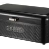 STÅLBRÖDSLÅDA MED LOCK METLEX MX-1612BL