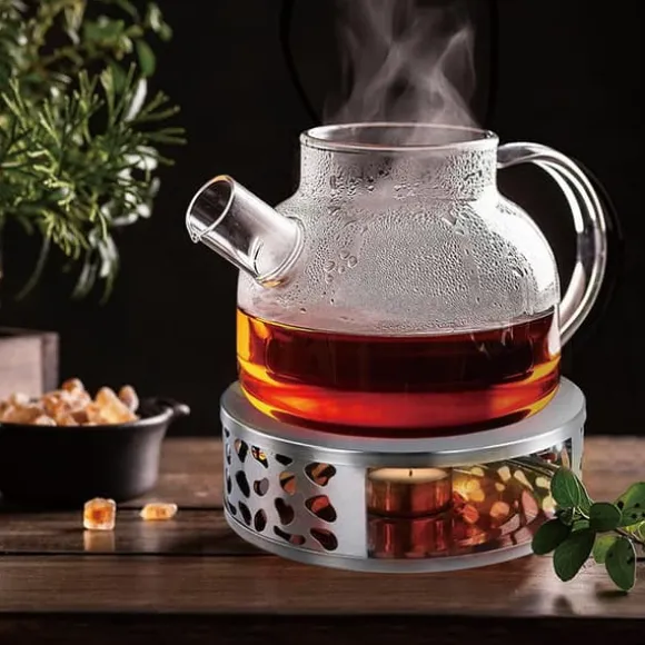 Stålvärmare för infusionsapparater, kannor och tekannor TE LIGHT KINGHOFF KH-1898