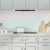 Stänkskydd 2-pack i härdat glas - Praktiskt & Dekorativt | Färg: Vit | Storlek: 70x50 cm