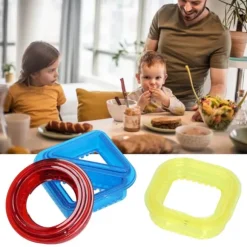 3st Sandwich Cutter Sealer Form Bröd DIY Form Frukost Mat Skärform för pojke flicka