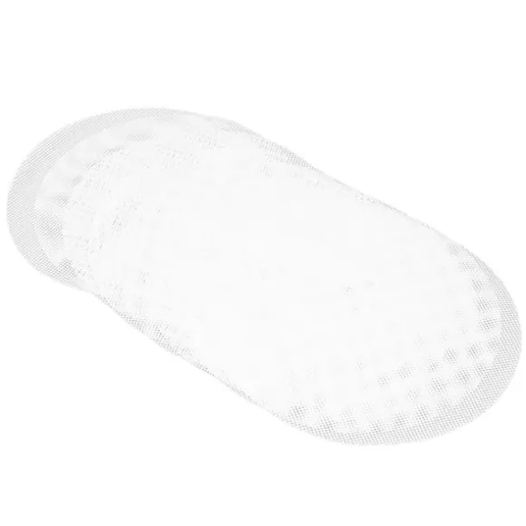 10 st Silikon Steamer Mesh Mat Förhindrar Stick Återanvändbara Klippbara Silikon Steamer Liners för Kök Restaurang 22cm/8.7in