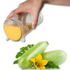 6 st Återanvändbara Lufttäta Stretchable Silikon Matskål Lock för Food-Clear
