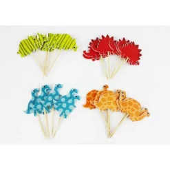 24 styck (6x4) Cupcake Muffins Kaka Dekoration