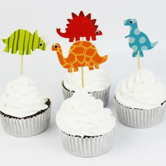 24 styck (6x4) Cupcake Muffins Kaka Dekoration