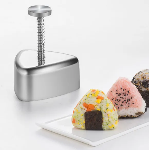 Sushiform i rostfritt stål Hjärtformad & Triangelformad Model 1