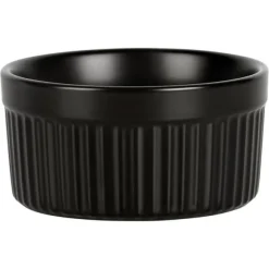 Svarta porslinsskålar 260 ml 10 st.