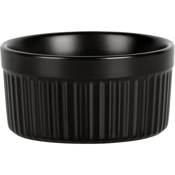 Svarta porslinsskålar 260 ml 10 st.