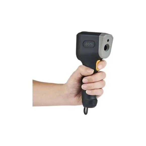 Svart Ooni infraröd digital termometer