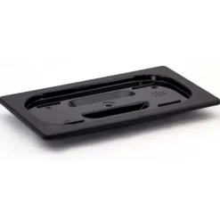 Svart polykarbonat GN lock GN 1/4 - Hendi 862940