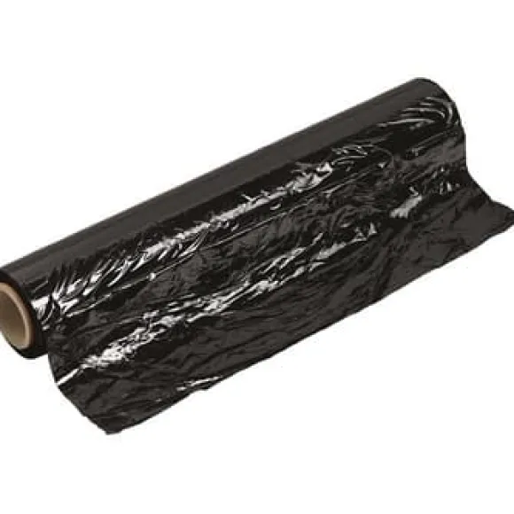 Svart stretchfilm 1,45 kg