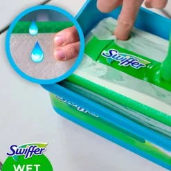 Swiffer Rengöringsdukar för golv, 10st fuktiga med citrusdoft