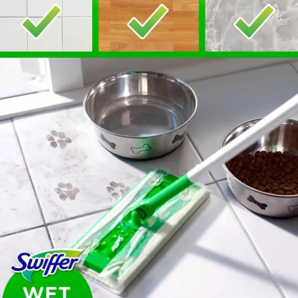 Swiffer Rengöringsdukar för golv, 10st fuktiga med citrusdoft