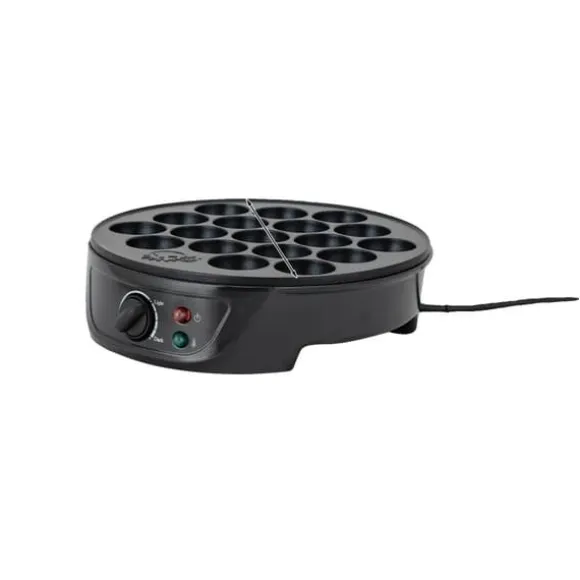 Takoyaki-maskin, 18 hål, elektrisk matlagningsmaskin,svart