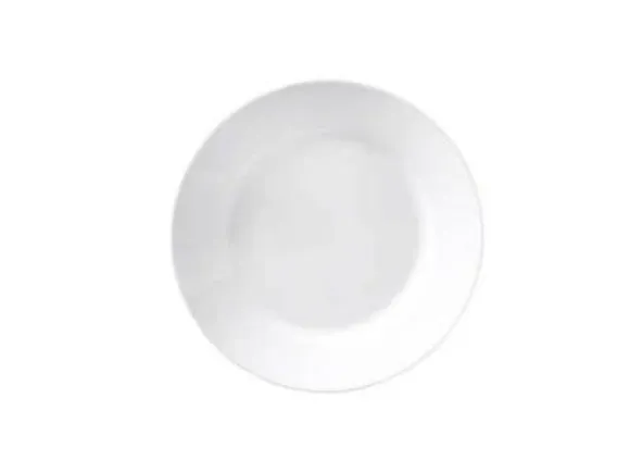 Tallrik Djup med flik Superwhite Ø28 cm Porslin Vit,1 st