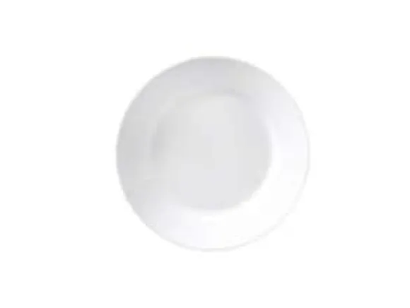 Tallrik Djup med flik Superwhite Ø28 cm Porslin Vit,1 st