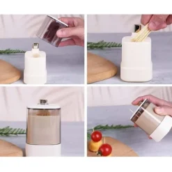 Tandpetarhållare med Dispenser