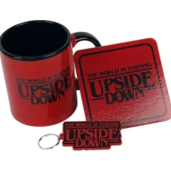 Tasse - PYRAMID - Stranger Things - 3 delar - Röd - Keramik - 315 ml- USED