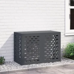 Täckning för Luftkonditionering Antracit 100 x 50 x 70 cm Stål