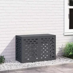 Täckning för Luftkonditionering Antracit 90 x 40 x 60 cm Stål