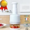 TD® hand vitlökspress för chili, vitlök och lök köksredskap Rostfri vitlökspress