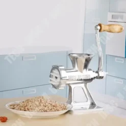 TD® Hushålls aluminiumlegering Manuell köttkvarn Köttkryddor Malverktyg Köksredskap