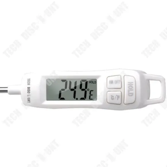 TD termometer kök bakverk professionell ugn sond flytande socker rostfritt stål kola rostfritt redskap tillbehör tempera E30269