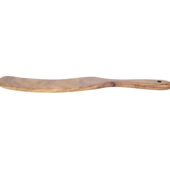 Teak Spatel Hushåll Trä Stekspade Hem Kök Köksredskap 33,5x5cm