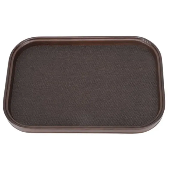 Tebricka Bambu Trä Serveringsbricka Stort utrymme Japansk Minimalistisk Vintage Serveringsbräda för Te Dessert Mat Middag Rektangulär