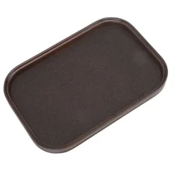 Tebricka Bambu Trä Serveringsbricka Stort utrymme Japansk Minimalistisk Vintage Serveringsbräda för Te Dessert Mat Middag Rektangulär