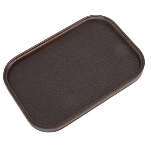 Tebricka Bambu Trä Serveringsbricka Stort utrymme Japansk Minimalistisk Vintage Serveringsbräda för Te Dessert Mat Middag Rektangulär