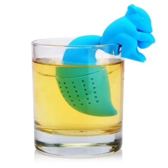 Teinfuser - WULEKUE - Ekorre - Silikon - 350ml - Kökstillbehör